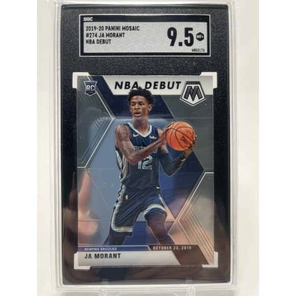 Other - Ja Morant 2019 Panini Mosaic NBA Debut SGC 9.5 Grizzlies #274